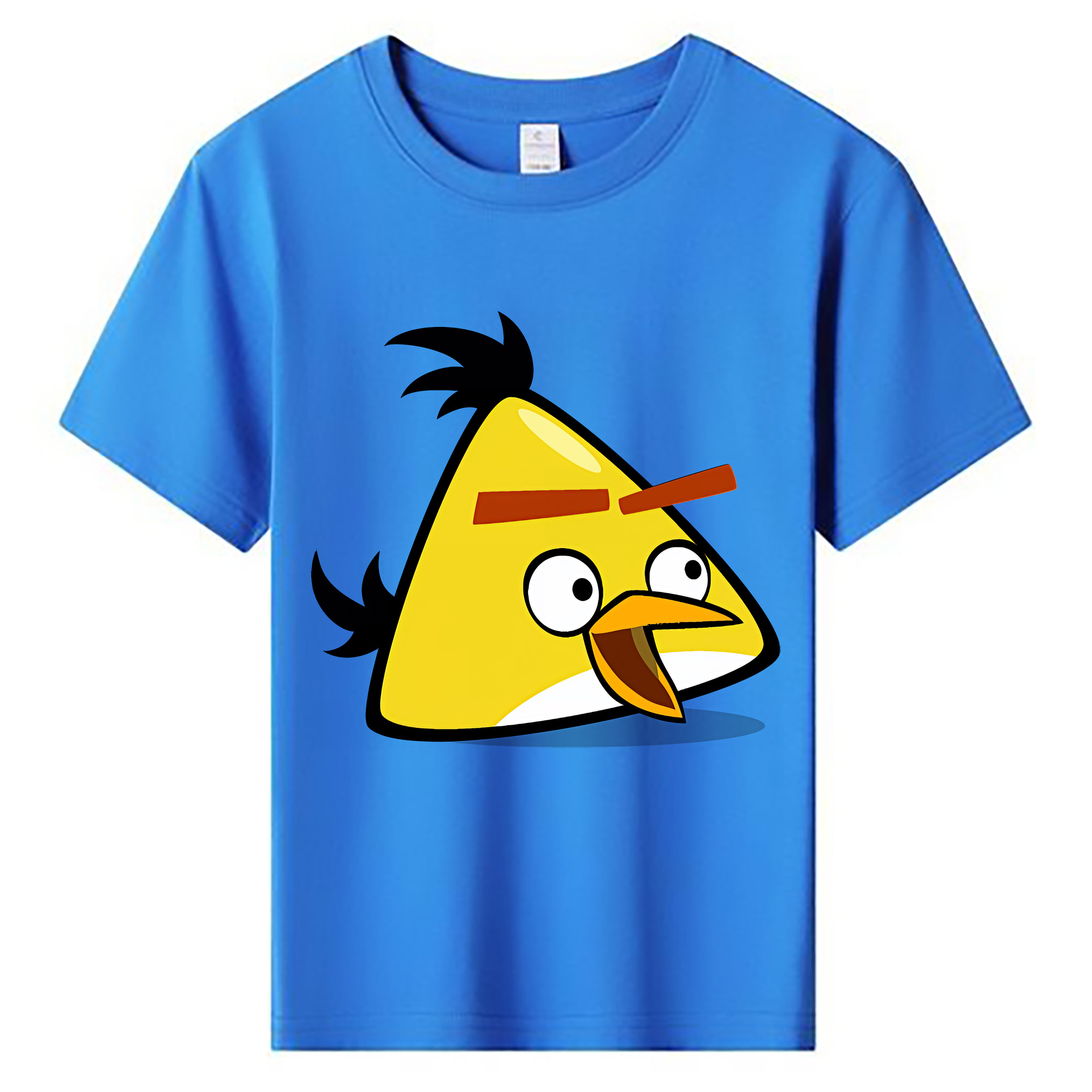 （画像用） Angry Birds アングリーバード 綿100％キッズTシャツ（フロントプリント）